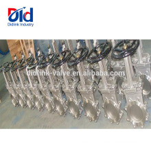 4 Inch Dimension Pn16 Price 100mm 50mm Ansi Stainless Steel Cf8m Lug Knife Gate Valve Standard